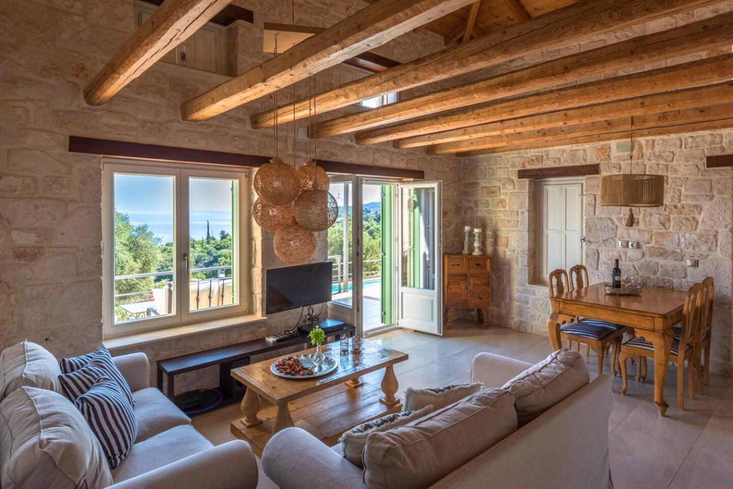 Yiameli Villas With Private Pool Skinária 외부 사진